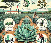 Control del Gusano Cogollero en Agave: Identificación y Tratamiento