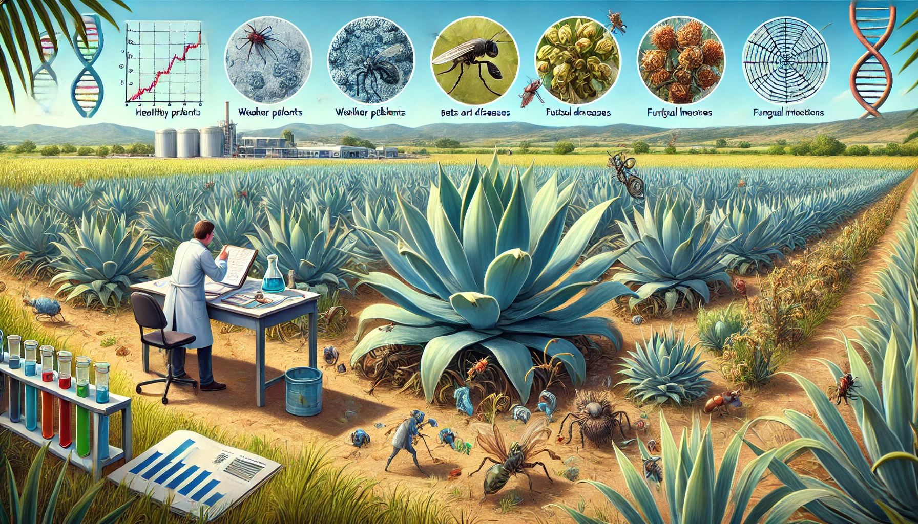 Problemas Geneticos del Agave